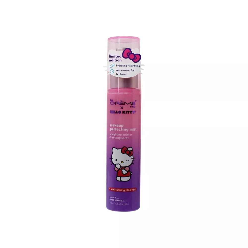 The Crème Shop x Hello Kitty Makeup Perfecting Mist 100ML $20MSRP